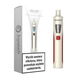 E-Cigarette KIT Stick Joyetech eGo AIO White Red