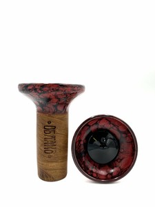 Hookah bowl Oblako Flow - Black on Red/Black