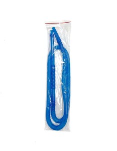Plastic hose disposable150 cm Blue