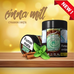 Shisha Tobacco TABOO Cinna Mill 50g (Mint with cinnamon)