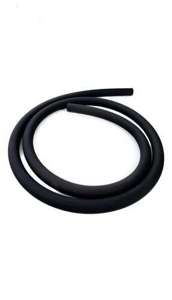Silicone hose Soft Touch Black