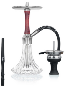 Waterpipe Aladin EPOX 360 Ruby Red