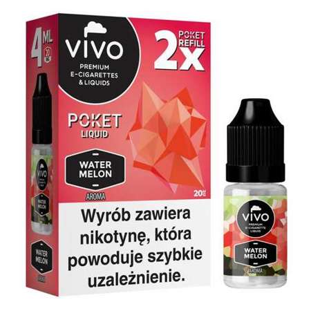 E-liquid VIVO Poket - Watermelon x2 / 20mg / 4ml
