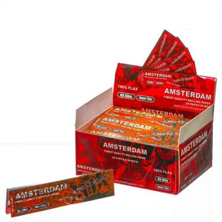 Paper Amsterdam Slim Kingsize Red Collection