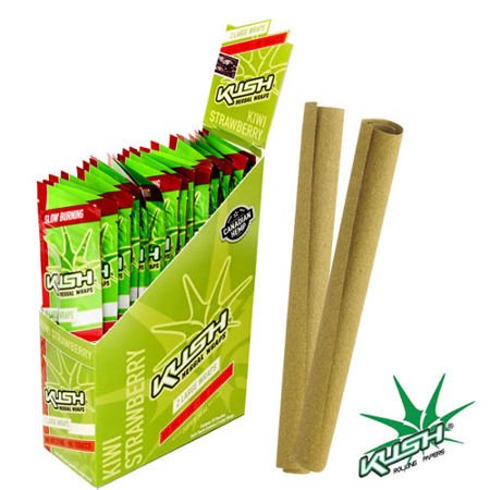 Papers Kush Herbal Wraps x2 Kiwi-Strawberry