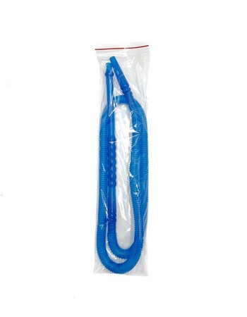 Plastic hose disposable150 cm Blue