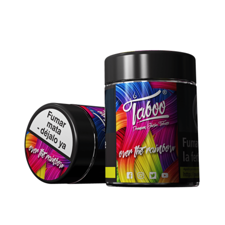 Shisha Tobacco TABOO Over The Rainbow 50g (Pear | Mint)