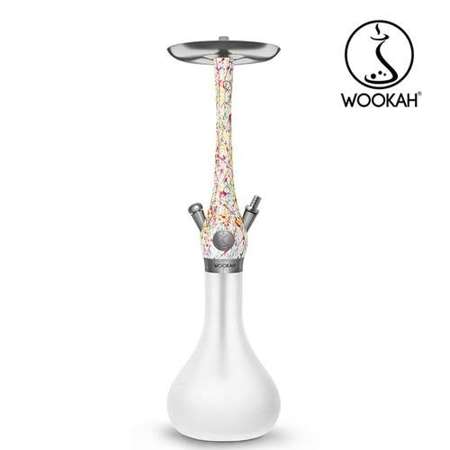 Waterpipe Wookah Crystal Misty Smooth Abstract