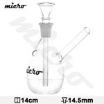 Bong Glass Micro Rain Drop | 14cm