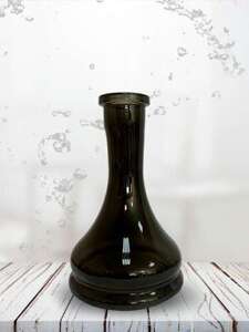 Vase Drop 8 Grey Smoke