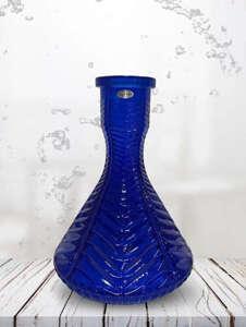 Vase VG Tree Crystal blue