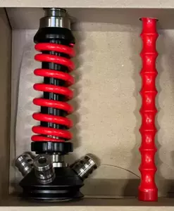 Wasserpfeife (Körper) Mamay Coilovers Micro Black-Red