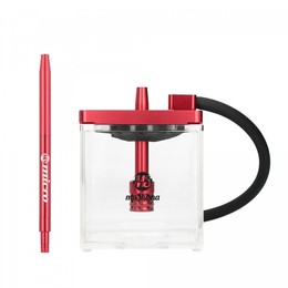 Wasserpfeife MS Micro Clear - Red