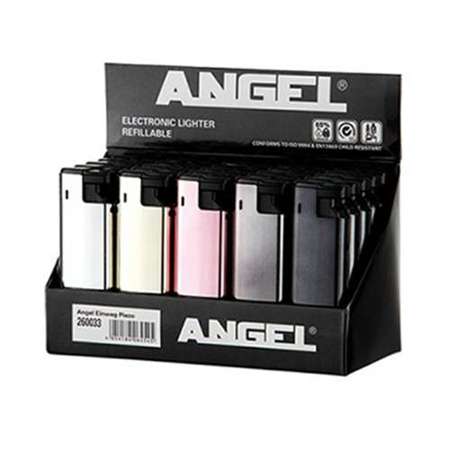 Piezo-Feuerzeug - Angel Turbo Metallic Gemischte Farben