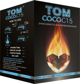 Węgiel do shishy kokosowy Tom Cococha Blue 1kg