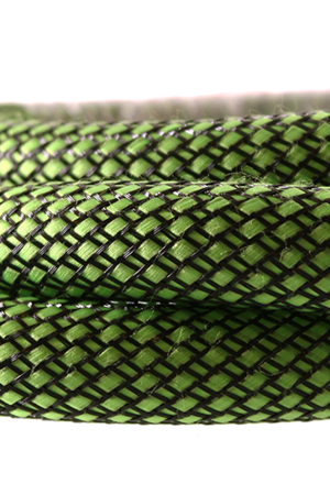 Wąż silikonowy Kaya Sleeve Czarny Zielony