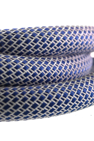 Wąż silikonowy Kaya Sleeve Niebieski Biały